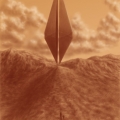 Alberto Lipari - Panorama di Terminus - disegno digitale - 2021